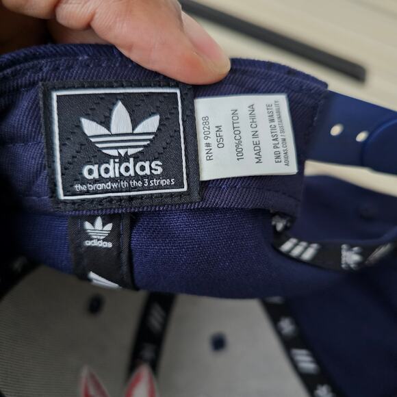 Adidas Blue Icon Snapback Cap - Picture 4 of 5